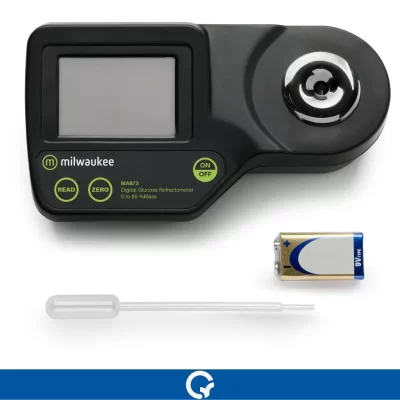 MA873 Digital Refractometer Refratometro for Glucose Milwaukee Qualitest