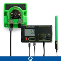 MC720 PRO pH Controller and Pump Kit Controlador Bomba Milwaukee Qualitest