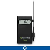 TH300 Digital Thermometer Termometro Sonda Cabo Milwaukee Qualitest