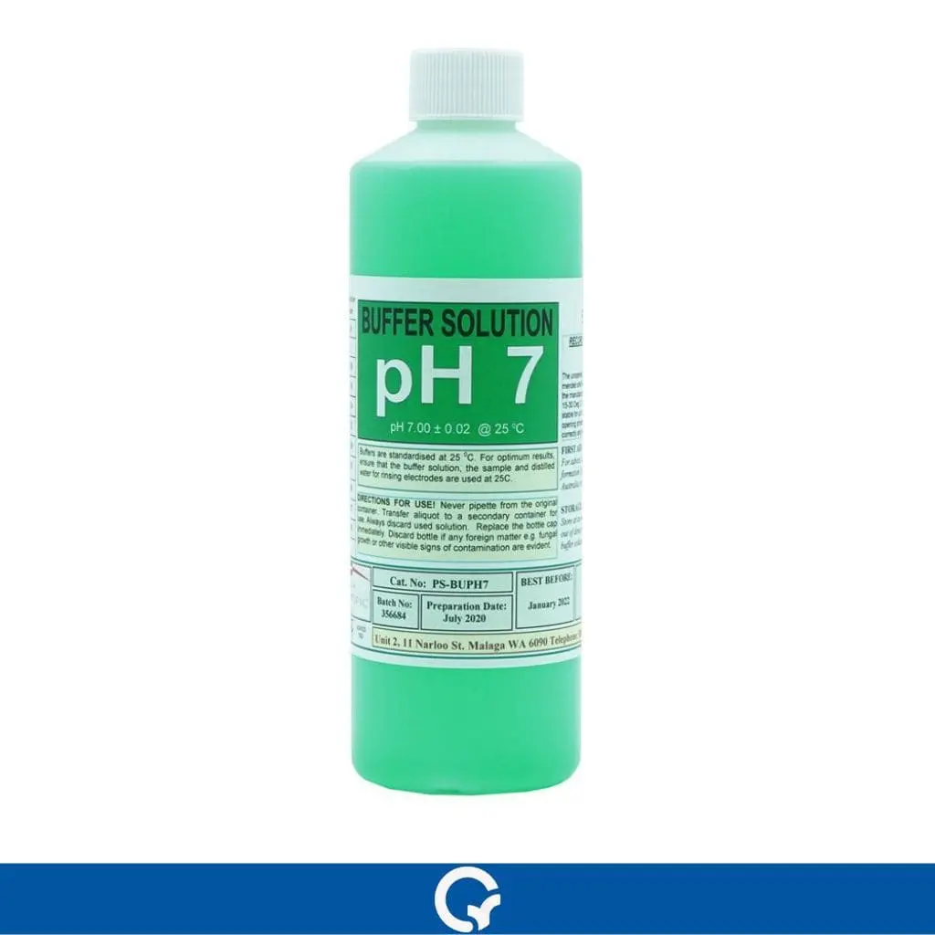 Qualitest Palintest Buffer Solution Calibration pH Calibração Solução Precisão 4 7 10 PT105