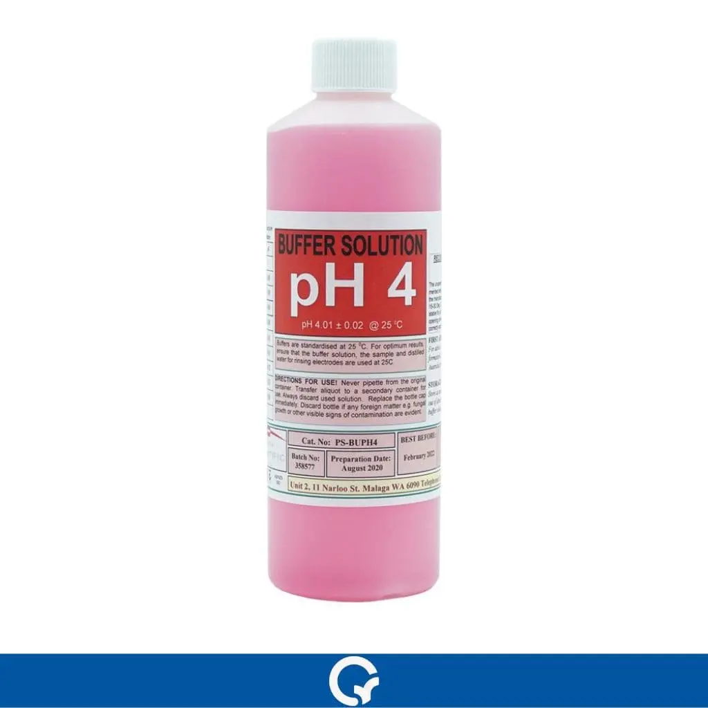 Qualitest Palintest Buffer Solution Calibration pH Calibração Solução Precisão 4 7 10 PT105/1