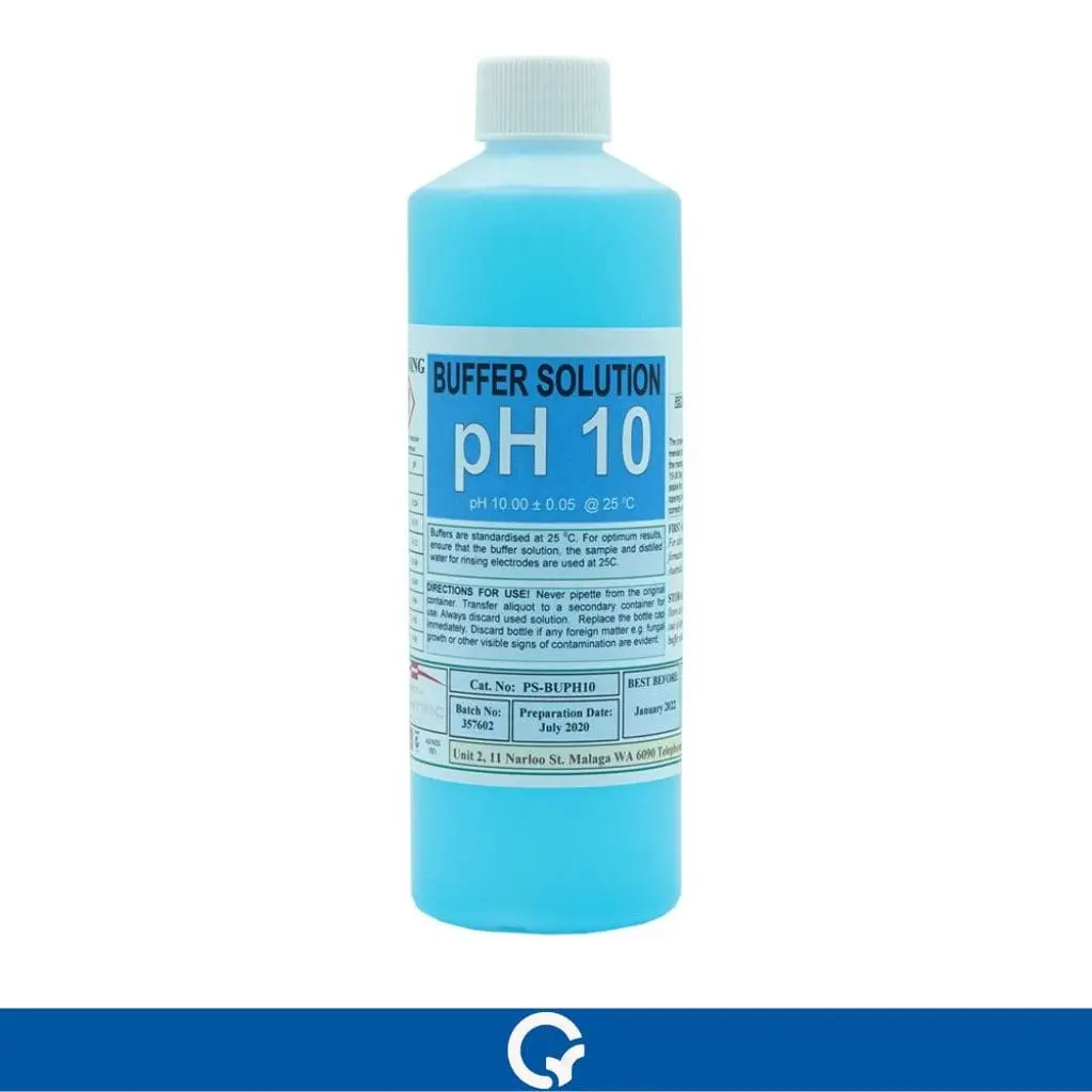 Qualitest Palintest Buffer Solution Calibration pH Calibração Solução Precisão 4 7 10 PT105/2