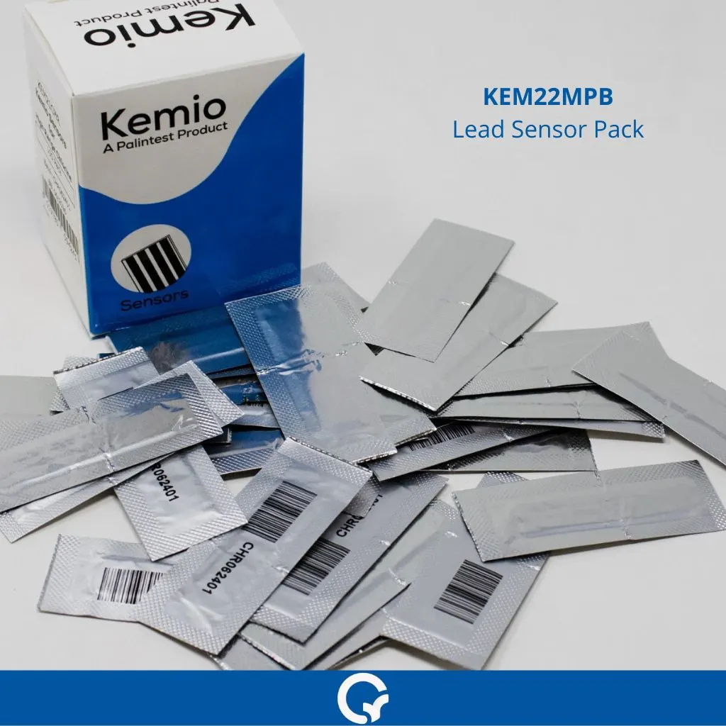KEM22MPB Sensor Sensores Chumbo Lead Qualitest Palintest Kemio Sensors Sensores